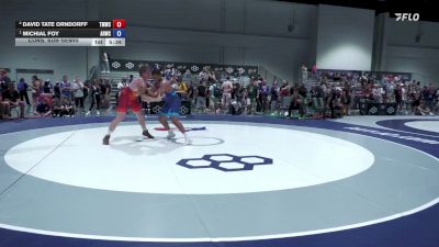 97 kg Cons. Sub-semis - David Tate Orndorff, Titan Mercury Wrestling Club (TMWC) vs Michial Foy, Army (WCAP)