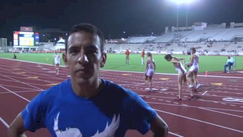 Leo Manzano shows the early season speed, breaks his own TX Relays record