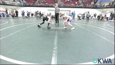 88 lbs Round Of 16 - Reid Claggett, Bristow Elementary Wrestling Club vs Daxon McCarther, Prodigy NDT