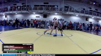 132 lbs Champ. Round 1 - Amrin Pratt, Bloomington South Wrestling Club vs Kegan Jochim, Franklin Wrestling Club