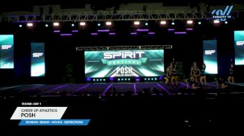 Cheer UP Athletics - Posh [2025 L1 Senior - Novice - Restrictions Day 1] 2025 Spirit Fest Grand Nationals