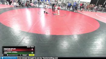 88 lbs Champ. Round 1 - Paxton Bylin, Mat Demon WC vs Weston Lovell, COWA