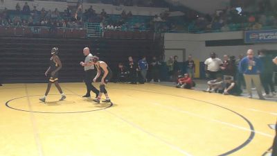 126 lbs Semifinal - Luke Hillers, Boiling Springs vs Montero Royal, Goose Creek