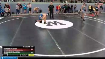 195 lbs Rr1 - Camron DelaRosa, Alaska vs Hayden Martin, AVALANCHE WRESTLING ASSOCIATION