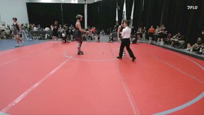 155 lbs Round 2 - Lincoln Hinchman, Mat Assassins Black vs Cooper Brunner, East Carolina Elite