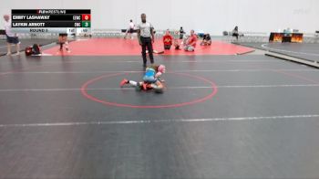 48 lbs Round 5 - Emmy Lashaway, Eastwood Eagle Wrestling Club vs Laykin Arnott, Seymour Wrestling Club