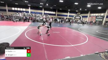 82 lbs Consolation - Xander Poulin, Tucson Pride WC vs Mason Wright, Southern Idaho WC