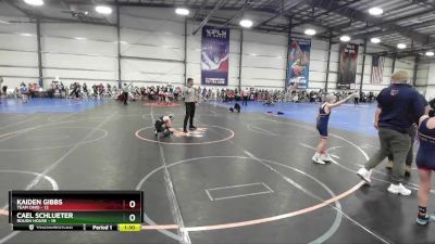 72 lbs Rd# 3 12:00pm Friday - Kaiden Gibbs, Team Ohio vs Cael Schlueter, Rough House