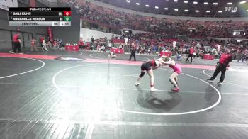 132 lbs Semifinal - Baili Kuhn, Baldwin-Woodville vs Annabella Nelson, N8