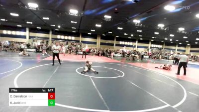 77 lbs Semifinal - Camden Danielson, Texas Elite vs Kingston Judd, Grindhouse WC