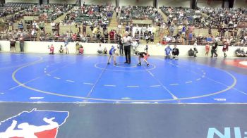 70 lbs Round Of 16 - Wyatt Bishop, Banks Co. BattleBorn Wrestling vs Landon Caraway, PTC Youth Wrestling