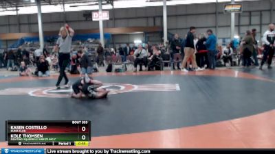 45-47 lbs Round 4 - Kole Thomsen, Fighting Squirrels Wrestling C vs Kasen Costello, Kuna Klub