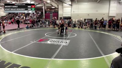 49 lbs Champ. Round 2 - Beckett Goble, Pursuit Wrestling vs Wyatt Kelley-Schlesky, Sebolt Wrestling