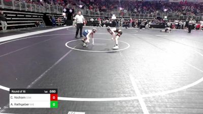 66 lbs Round Of 16 - Colston Yocham, Coweta vs Anden Rathgeber, East Kansas Eagles