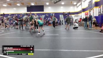 95 lbs Round 3 - Cj Weidman, C2X vs Sam Slack, Eastside Youth Wrestling