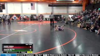 5th Place Match - Mason Betts, Jesup Mat Club vs Avery Dirks, Hammerin Hawks