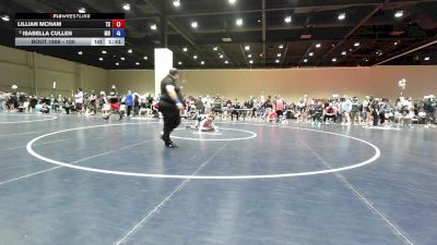 100 lbs Semis - Lillian McHam, TX vs Isabella Cullen, MO