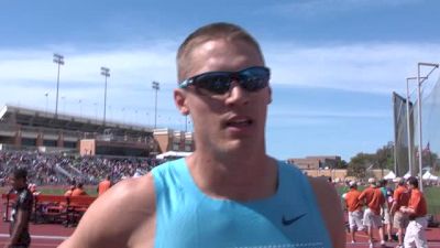 Trey Hardee first 100m in forever, pumped to be healthy