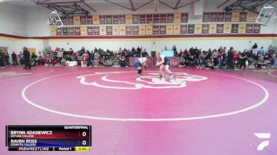 207 lbs Quarterfinal - Brynn Adasiewicz, Skyline College vs Raven Ross, Cerritos College