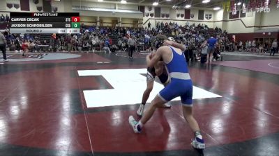 JV-8 lbs Round 2 - Carver Cecak, South Tama County vs Jaxson Schrobilgen, Clear Creek-Amana