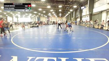 160 lbs Rr Rnd 2 - Logan Brown, Team Germantown vs Ryan Palmer, Elite Athletic Club D.Z.