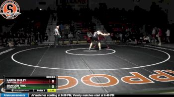 285 lbs Round 2 (3 Team) - Brayden Fink, Scappoose vs Aaron Smiley, Castle Rock