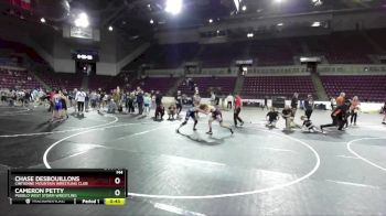 120-125 lbs Round 3 - Cameron Petty, Pueblo West Storm Wrestling vs Chase DesBouillons, Cheyenne Mountain Wrestling Club