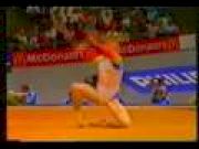 DANIELA SILIVAS 1987 WORLDS TEAM COMP-FLOOR-PERFECT 10!