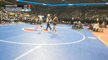 126 Class 3 lbs 5th Place Match - Nehemiah Ford, Festus vs Derek Plaza-smither, St. Charles