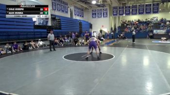 157 lbs Cons. Semi - Cole Joseph, Chicago vs Alex Bumba, Loras