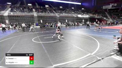 58 lbs Semifinal - Sadie Sweat, Kalispell WC vs Avyn Hipple, Havre WC