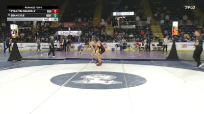 132 lbs Consi Of 8 #1 - Ryan Talon-Kelly, Dedham vs Sean Lyle, Montachusett