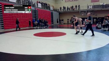 132 lbs Quarterfinal - Griffin Thomas, Sherwood vs Broc Kamp, McMinnville