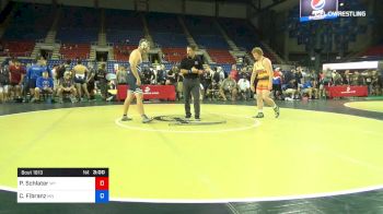 220 lbs Cons 32 #2 - Parker Schlater, Wyoming vs Cole Fibranz, Minnesota