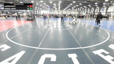 138 lbs Consi Of 16 #2 - Jaxson Scott, KS vs Samuel Gantt, NC