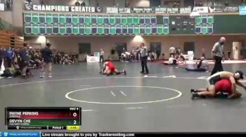 152 lbs Semifinal - Devyn Che, Calvary Chapel vs Payne Perkins, Oakdale