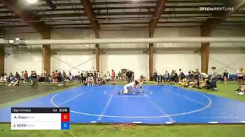 113 lbs Semifinal - Anthony Knox, Rhino Wrestling vs Jake Gollin, Seagull Wrestling Club