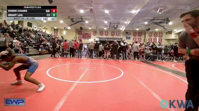 83 lbs Quarterfinal - Osiris Chairs, Raw Wrestling Club vs Grady Lail, Chandler Takedown Club