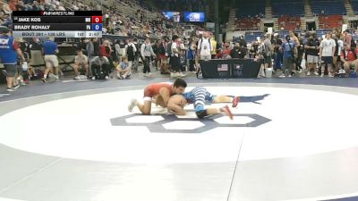 138 lbs Champ. Rd Of 128 - Jake Kos, Minnesota vs Brady Rohaly, Pennsylvania