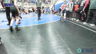 75 lbs Quarterfinal - Ross Stegeman, Raw Wrestling Club vs Laramie Coburn, Grover Rains Wrestling Club