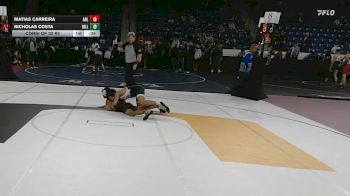 138 lbs Consi Of 32 #2 - Matias Carreira, Arlington vs Nicholas Costa, Billerica
