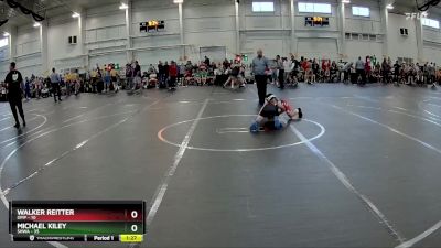 80 lbs Round 2 (10 Team) - Michael Kiley, SHWA vs Walker Reitter, OMP