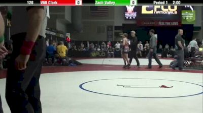 Zach Valley (PA) vs. Will Clark (NC)