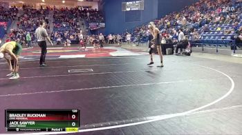 120 lbs Cons. Round 1 - BRADLEY RUCKMAN, Civic Memorial vs Jack Sawyer, Great Bridge