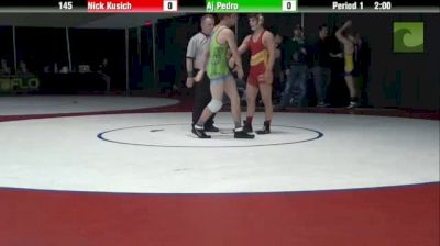 AJ Pedro (MA) vs. Nick Kusich (PA)