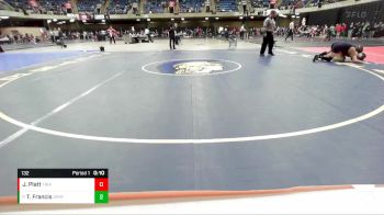 132 lbs Quarterfinal - Taylor Francis, Oak Park River Forest vs Jack Platt, West Aurora