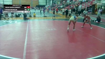 174 lbs Cons. Round 1 - Noah Davis-Cornett, Indianapolis vs Ethan Nicholas, NEO