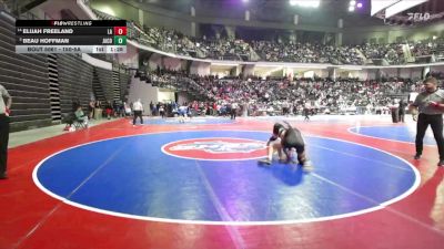 150-5A Champ. Round 1 - Beau Hoffman, Jackson County vs Elijah Freeland, Lassiter H.S.