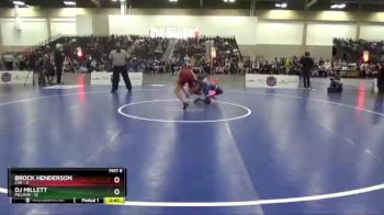 141 lbs Placement Matches (16 Team) - DJ Millett, Millikin vs Brock Henderson, Coe