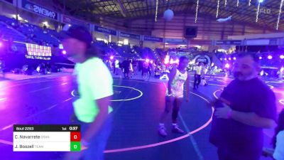 145 lbs Consolation - Ciara Navarrete, Grand Island Legacy Girls WC vs Jordynn Boozell, Team Garcia